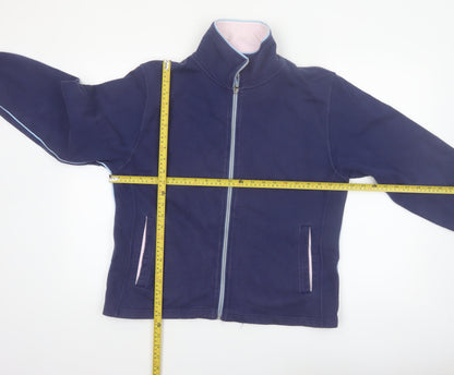Womens UK Size 16 Crew Blue Basic Jacket