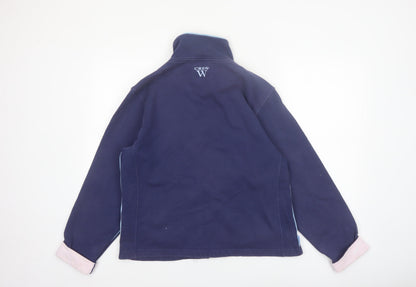 Womens UK Size 16 Crew Blue Basic Jacket
