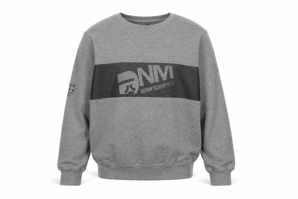 Denim Seventy3 Men’s Grey XL Pullover Graphic Sweatshirt