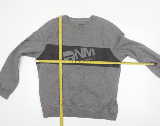 Denim Seventy3 Men’s Grey XL Pullover Graphic Sweatshirt