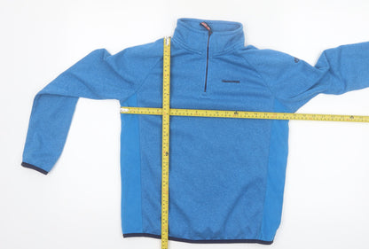 Craghoppers Boys Blue Fleece 1/4 Zip Pullover Sweatshirt Age 13