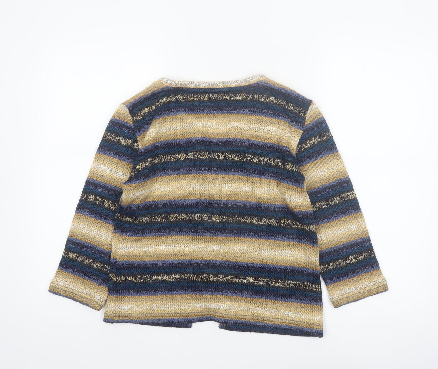 Marks and Spencer Per Una Women’s Multicoloured Size 14 Striped Knit Cardigan