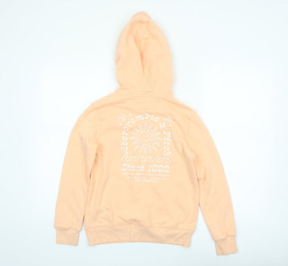 Abercrombie Kids Girls Beige Logo Pullover Hoodie 9-10 Years
