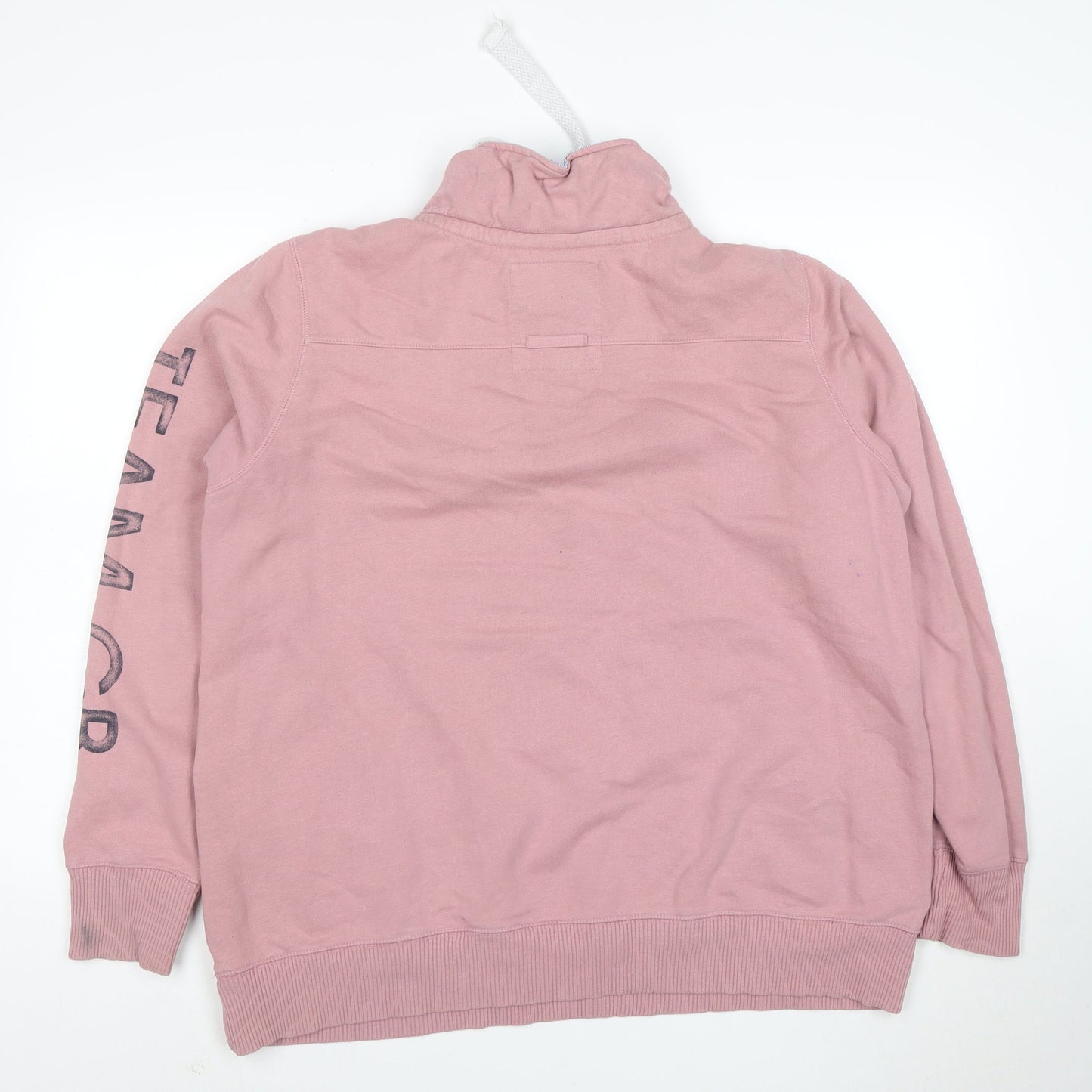 Next Women’s Pink Team GB 1/4 Zip Pullover Sweatshirt Size 20