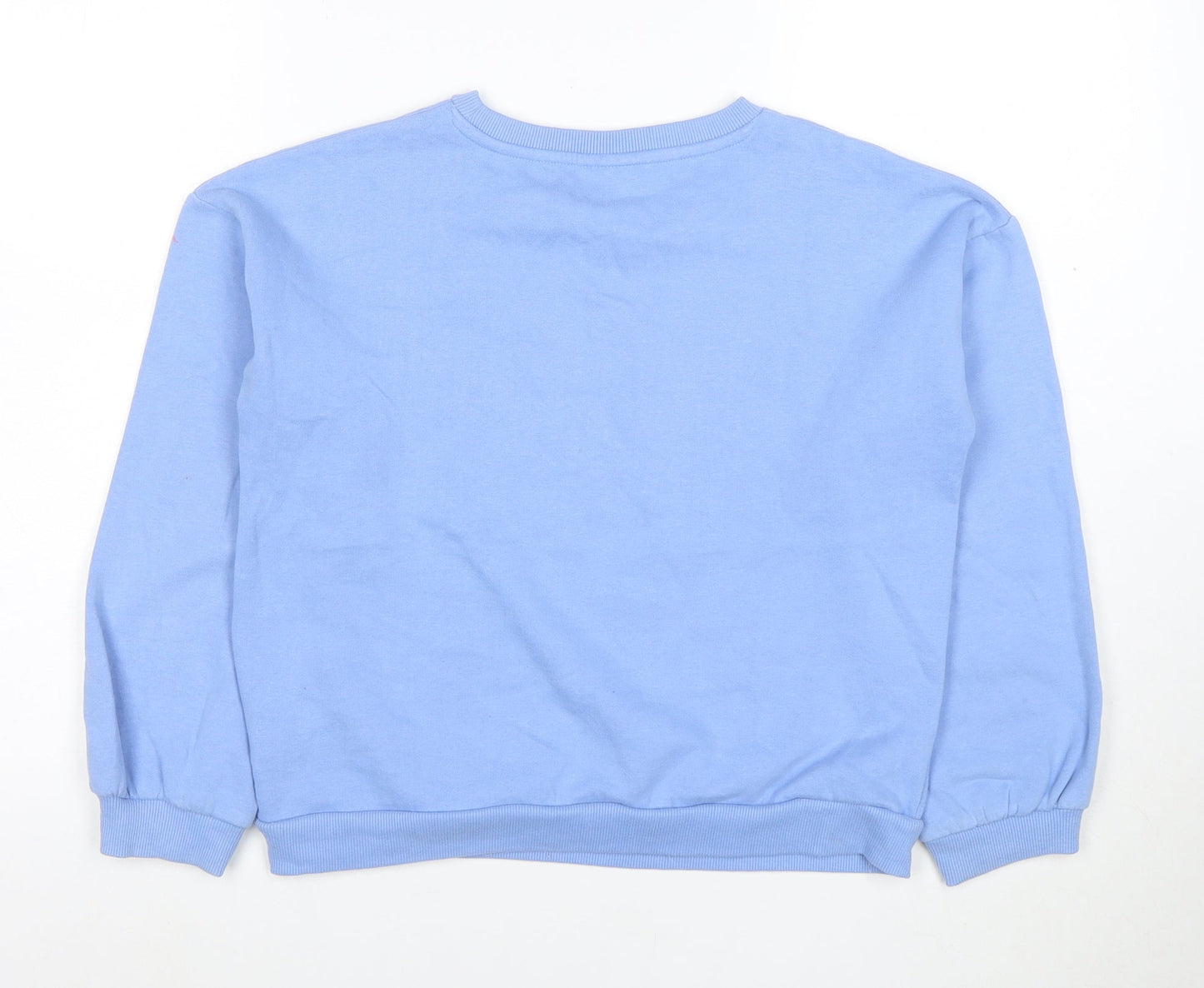 Girl2Girl Girls Blue Paris Sweatshirt 12 Years Pullover Crew Neck