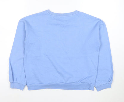 Girl2Girl Girls Blue Paris Sweatshirt 12 Years Pullover Crew Neck