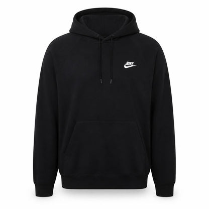 Nike Men's Black Pullover Hoodie Small Logo Sweatshirt