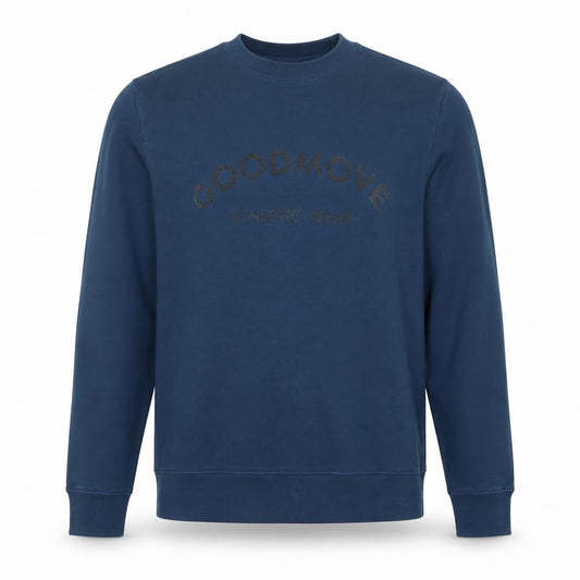 Abercrombie & Fitch Men's Blue L Pullover Logo Sweatshirt