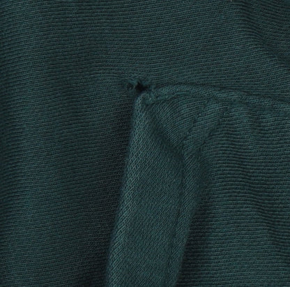 Reebok Unisex Green 2XL Pullover Hoodie Sweatshirt Cotton Blend