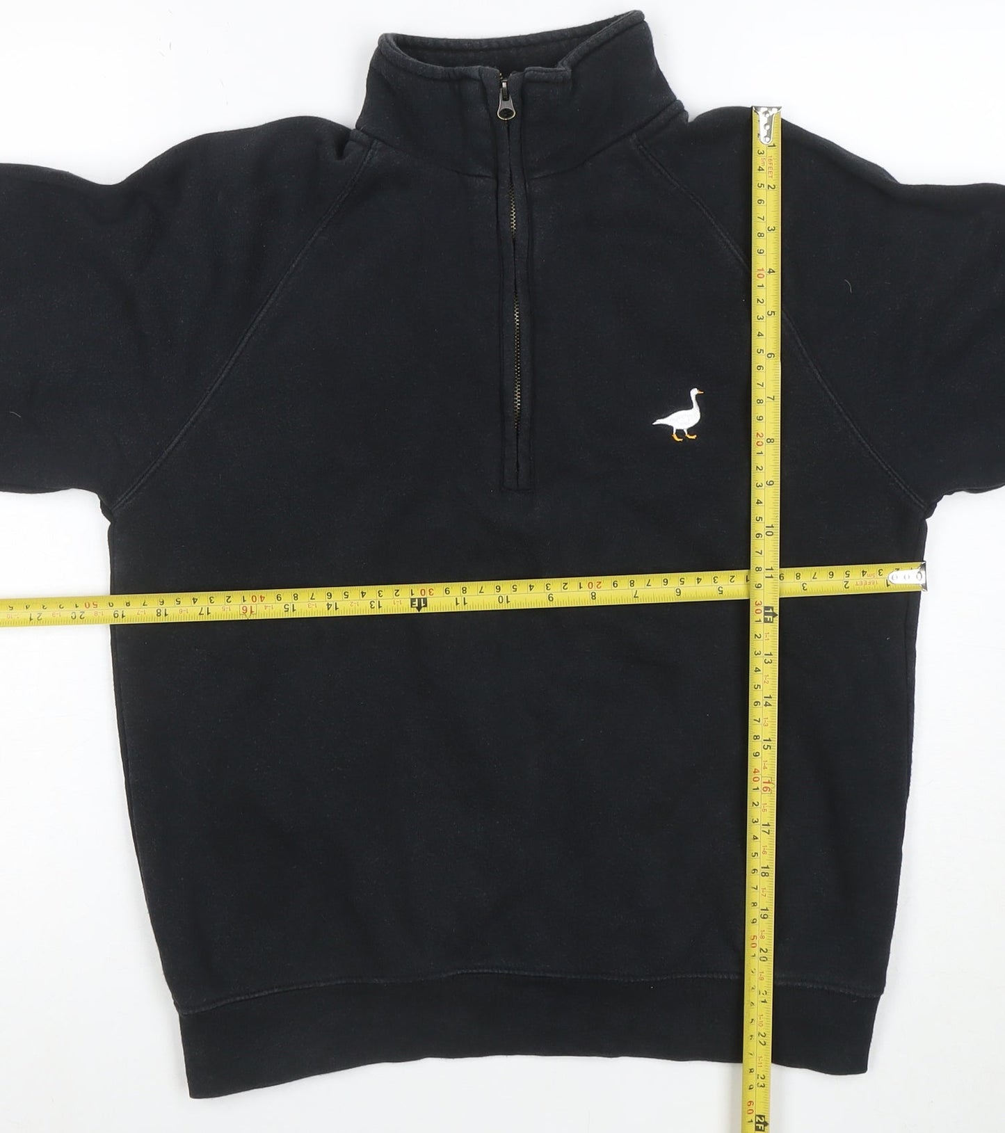 Goose and Gander Women’s Black Small 1/4 Zip Fleece Sweatshirt