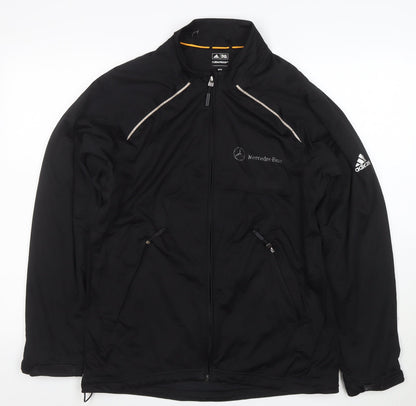 Adidas Mens Black ClimaProof Mercedes-Benz Windbreaker Jacket M