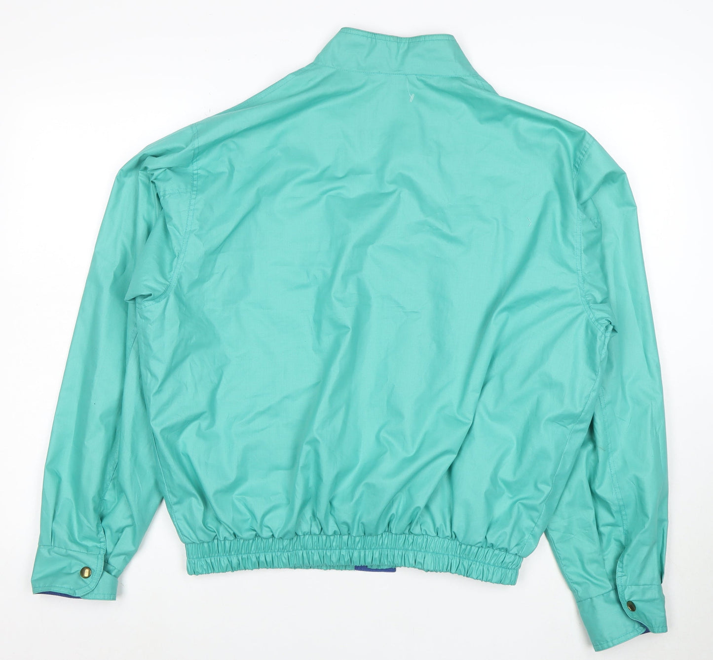 Martini’s Evolution Women’s Green Bomber Jacket Size 20 Retro Style