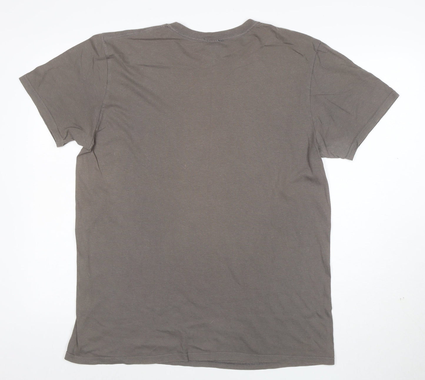 Batman Men's Grey Gotham City Villains Graphic T-Shirt Size L