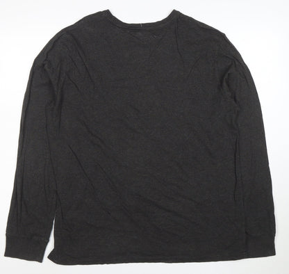 Ralph Lauren Polo Men's Black Long Sleeve Custom Fit T-Shirt XL