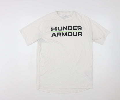 Under Armour Mens White M Basic Performance T-Shirt
