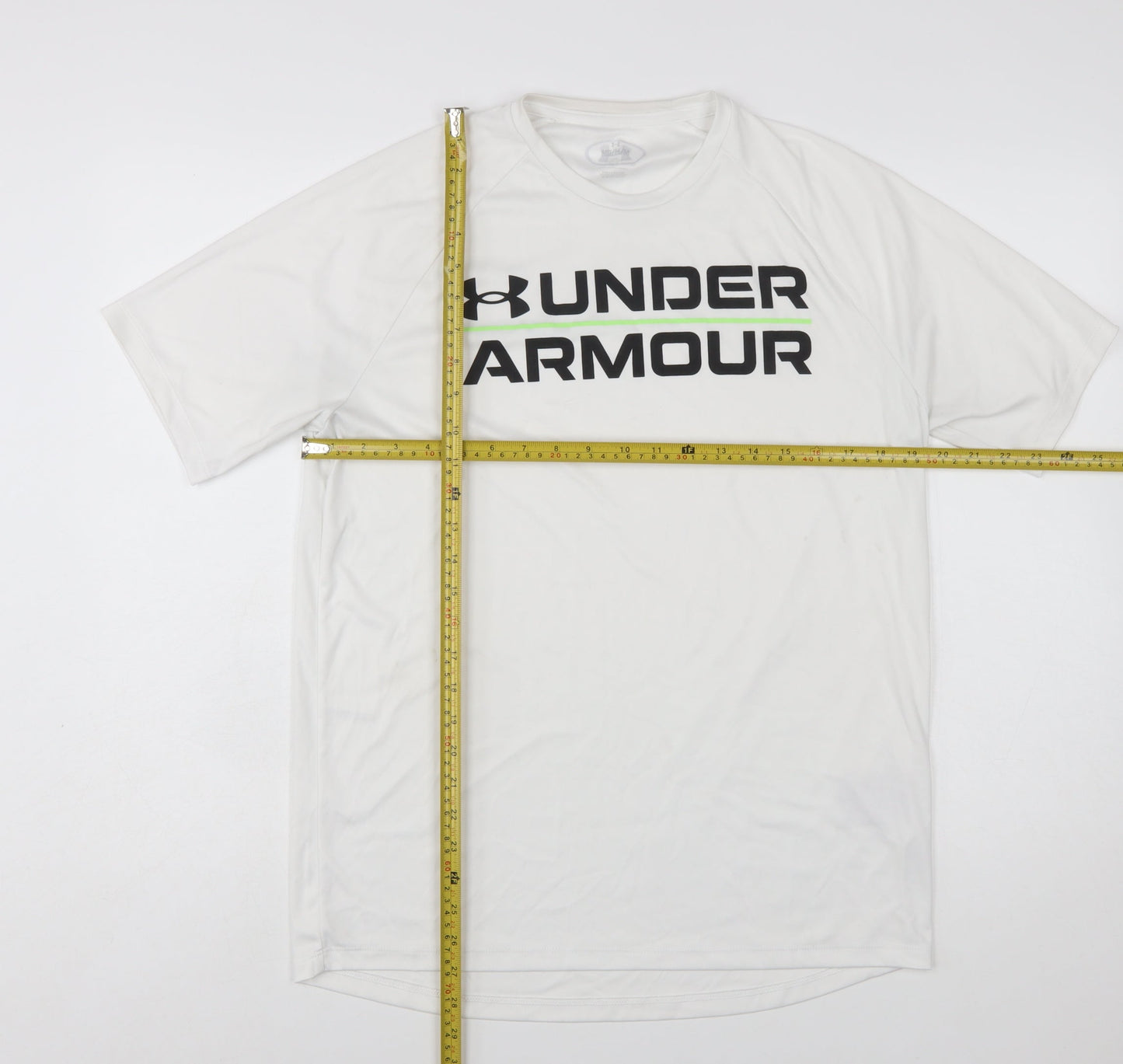 Under Armour Mens White M Basic Performance T-Shirt