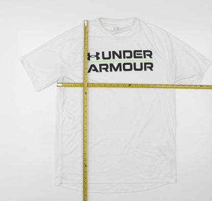 Under Armour Mens White M Basic Performance T-Shirt