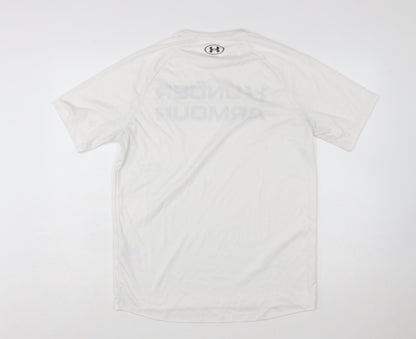 Under Armour Mens White M Basic Performance T-Shirt