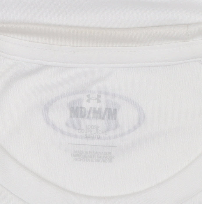 Under Armour Mens White M Basic Performance T-Shirt