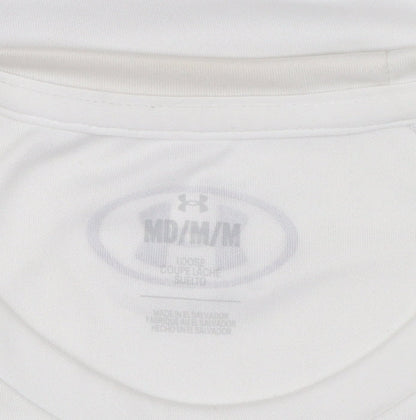 Under Armour Mens White M Basic Performance T-Shirt