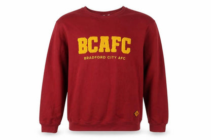 Bradford City AFC Men’s Red 2XL Pullover Sweatshirt