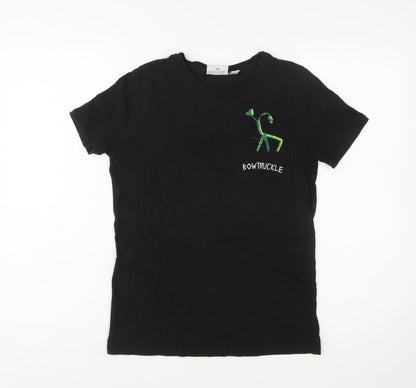 Fantastic Beasts Bowtruckle Women's Black Cotton T-Shirt XS