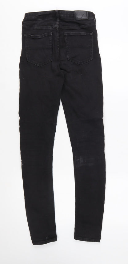 Jack Wills Women's Black Super Skinny Jeans Size 10 28W 30L