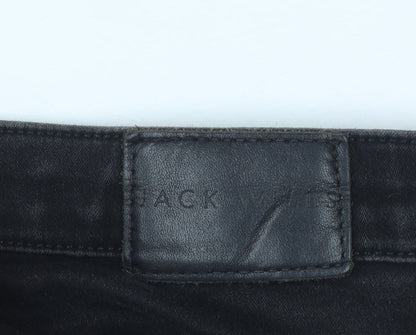 Jack Wills Women's Black Super Skinny Jeans Size 10 28W 30L