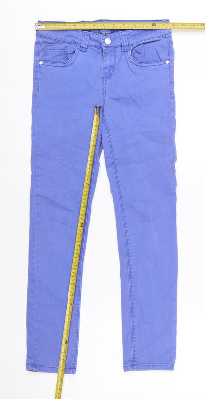 Your Denim Women's Blue Skinny Jeans Size 8 Stretch Mid Rise
