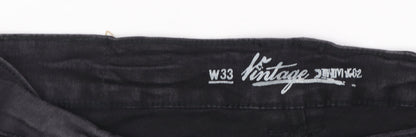 Denim 1982 Vintage Women's Black Skinny Jeans Size 16