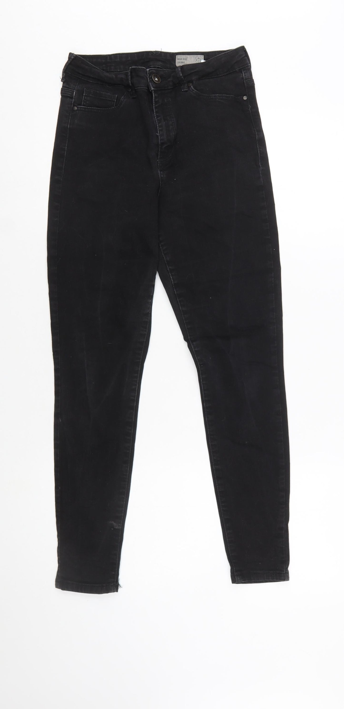 Vero Moda Women’s Black High Rise Skinny Jeans M Slim Fit