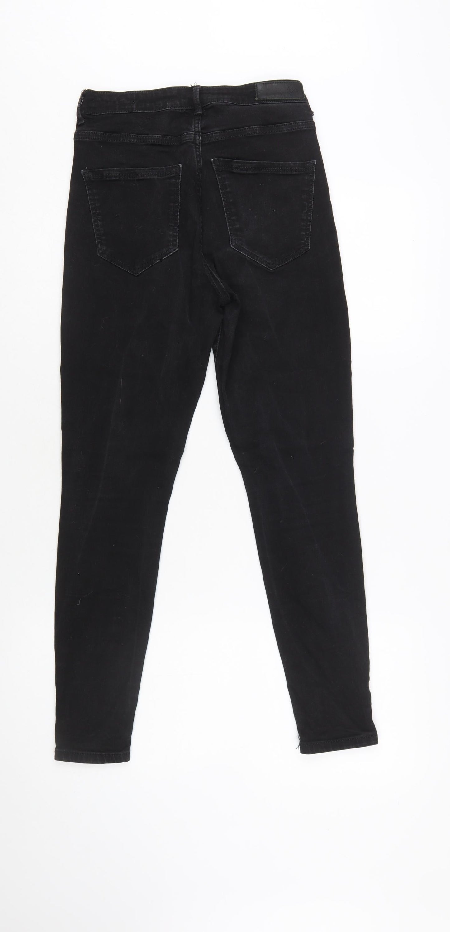 Vero Moda Women’s Black High Rise Skinny Jeans M Slim Fit