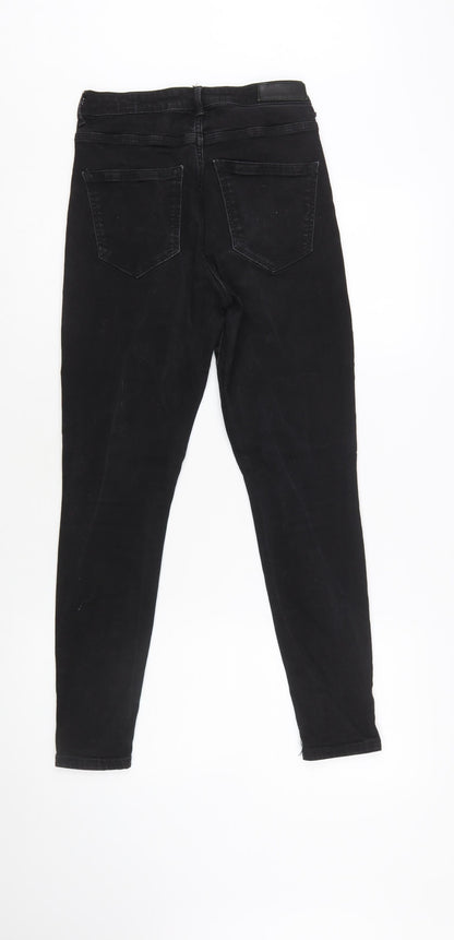 Vero Moda Women’s Black High Rise Skinny Jeans M Slim Fit