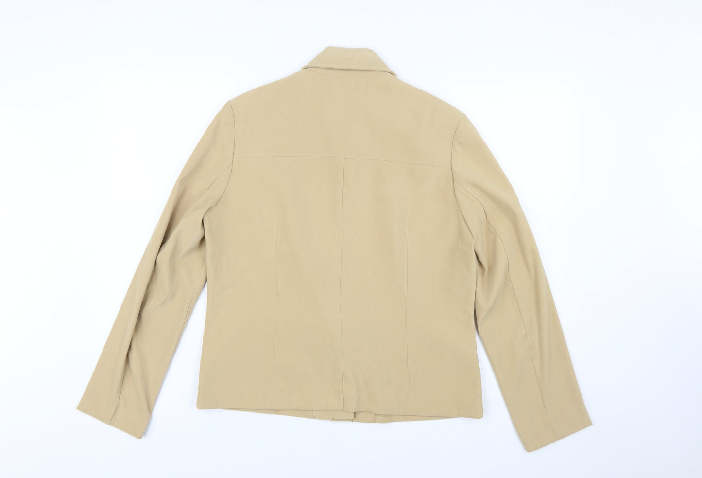 Next Women's Beige Tailored Suit Jacket UK 10 Regular Fit
