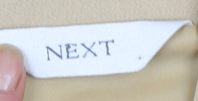 Next Women's Beige Tailored Suit Jacket UK 10 Regular Fit