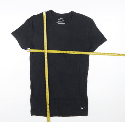 Nike Men's Black Dri-Fit XS Short Sleeve Crew Neck T-Shirt