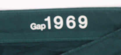 Gap Women Green 1969 Mid Rise Stretch Jegging Jeans Size 8