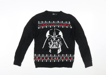 Star Wars Men’s Black Small Darth Vader Christmas Jumper
