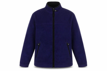 Alpine Tek Men's Blue Fleece Full Zip Outdoor Jacket Size L