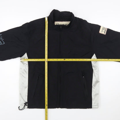Murphy & Nye Men's Black Polyamide Windbreaker Jacket S