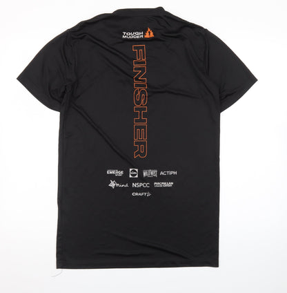 Craft Tough Mudder Unisex Black Athletic Fit T-Shirt M