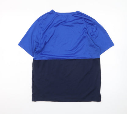Nike Men's Blue Dri-Fit Running T-Shirt Size S