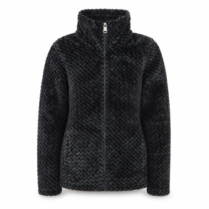 Regatta Womens Black Fleece Jacket Size 10 Lightweight Zip Up