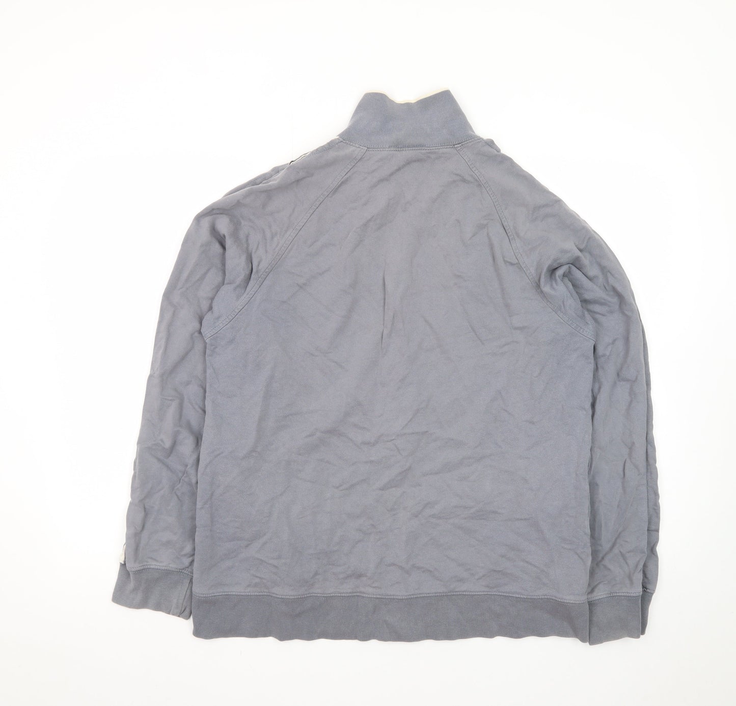 Petroleum Forward Men's Grey Full Zip Cotton Jacket Size M
