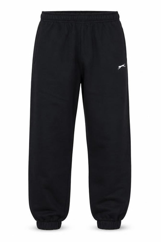 Slazenger Men's Black 2XS Regular Fit Fleece Sweatpants