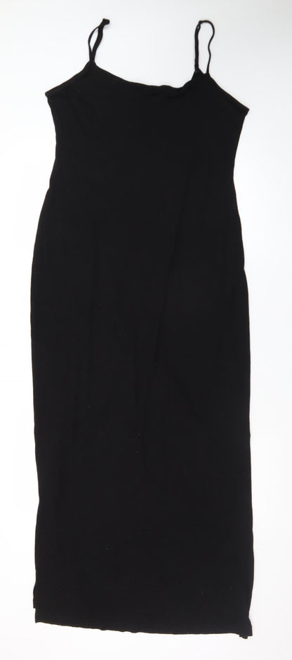 Seraphine Women Black 2XL Maternity Bodycon Midi Dress