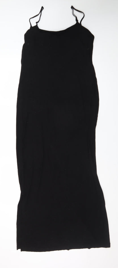 Seraphine Women Black 2XL Maternity Bodycon Midi Dress