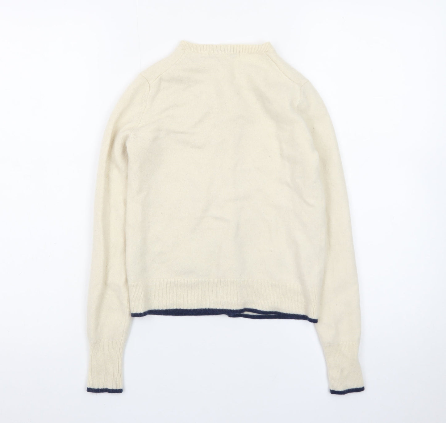 Ines de la Fressange Uniqlo Women’s Ivory XS Wool Cardigan