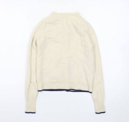Ines de la Fressange Uniqlo Women’s Ivory XS Wool Cardigan