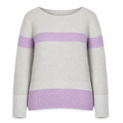 Gap Women's Multicoloured Striped Knit Pullover Jumper Size M
